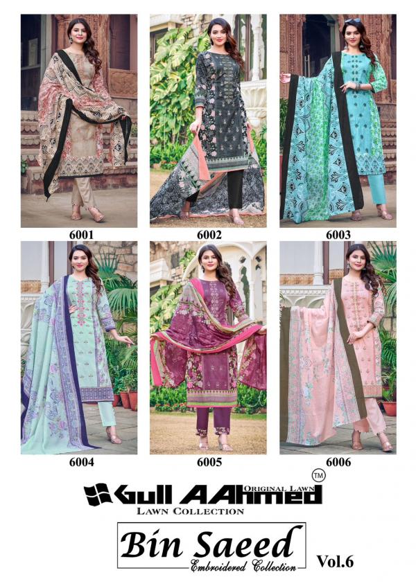 Gull Aahmed Bin Saeed Vol-06 – Karachi Dress Material